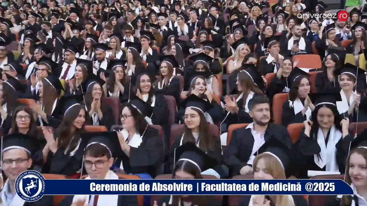 1.500 de viitori medici au sărbătorit pe Arena Națională