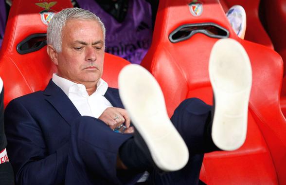 Jose Mourinho, furios după primul rezultat prost la Benfica: „Dacă acesta e noul fotbal, nu-mi place acest fotbal!”