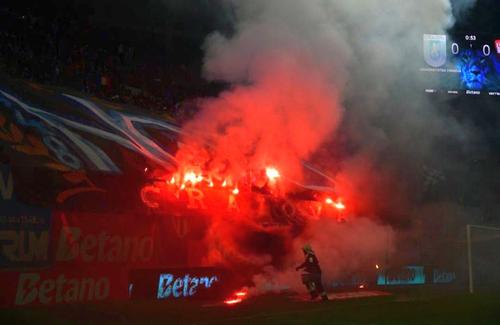 Se anunță o atmosferă incendiară, din nou, vineri la Universitatea Craiova - Dinamo