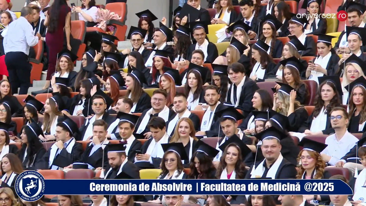 1.500 de viitori medici au sărbătorit pe Arena Națională