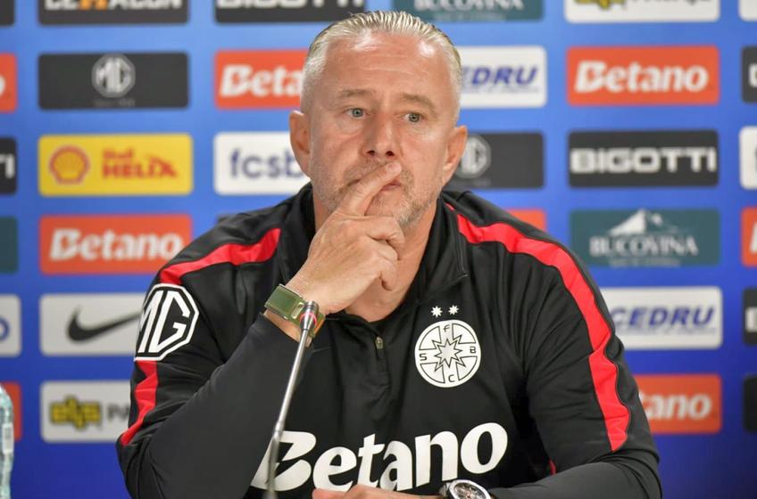 Laurențiu Reghecampf, prezentat la FCSB / FOTO: Cristi Preda (GSP.ro)