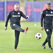 Primul antrenament al lui Laurențiu Reghecampf la FCSB / Foto: Cristi Preda (GSP)