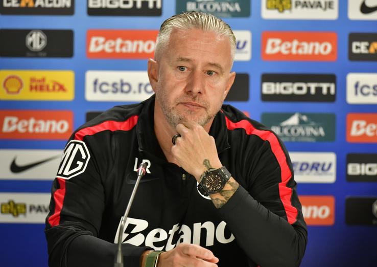 Reghecampf, prezentat oficial la FCSB/ Foto: Cristi Preda (GSP)