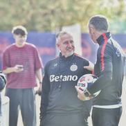 Primul antrenament al lui Laurențiu Reghecampf la FCSB / Foto: Cristi Preda (GSP)