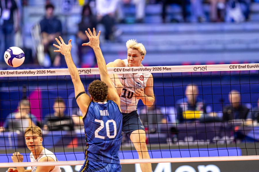 Finlanda a produs surpriza la Torino, în fața Italiei/Foto: CEV Surpriză uriașă la Euro! Italia, campioana mondială, a fost eliminată în „sferturi”