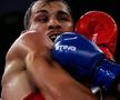 Radoslav Rosenov (roșu) - Andrei Gavae (albastru), optimile de finală ale categoriei 60 kg, Campionatele Europene de Box - Sofia 2026. Foto: Sportal.bg