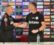Reghecampf și Mihai Stoica, la prezentarea antrenorului la FCSB/ Foto: Cristi Preda (GSP)
