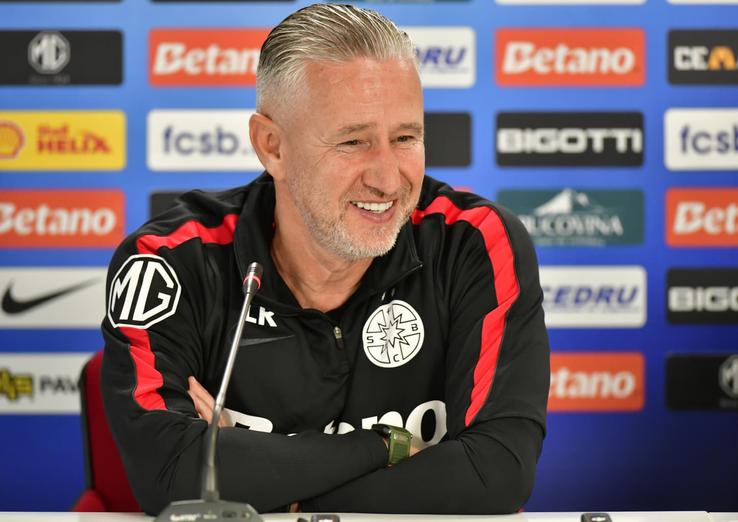 Reghecampf, prezentat oficial la FCSB/ Foto: Cristi Preda (GSP)