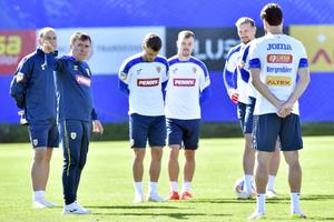 Ce a pregătit Hagi la ultimul antrenament din țară înaintea meciului cu Suedia