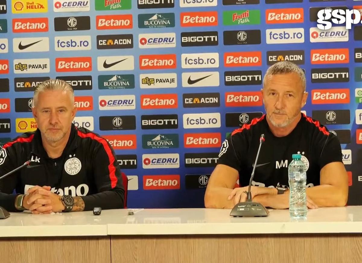 Prezentarea lui Laurențiu Reghecampf la FCSB/ Foto: Cristi Preda (GSP)