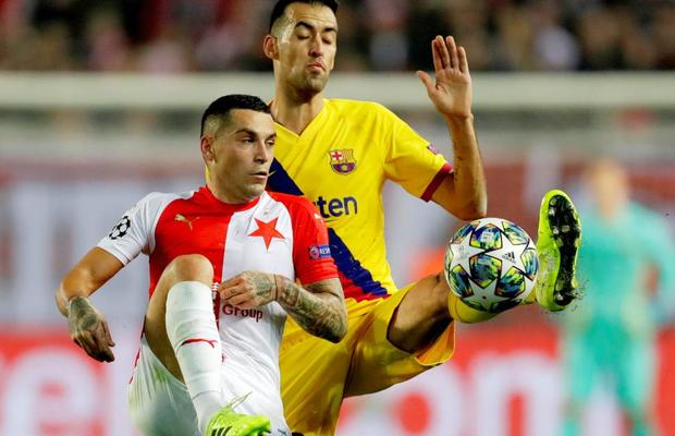 SLAVIA - BARCELONA 1-2 // Nicolae Stanciu, notă mai mare ca Messi + Reacția românului: „E cel mai bun din istorie”