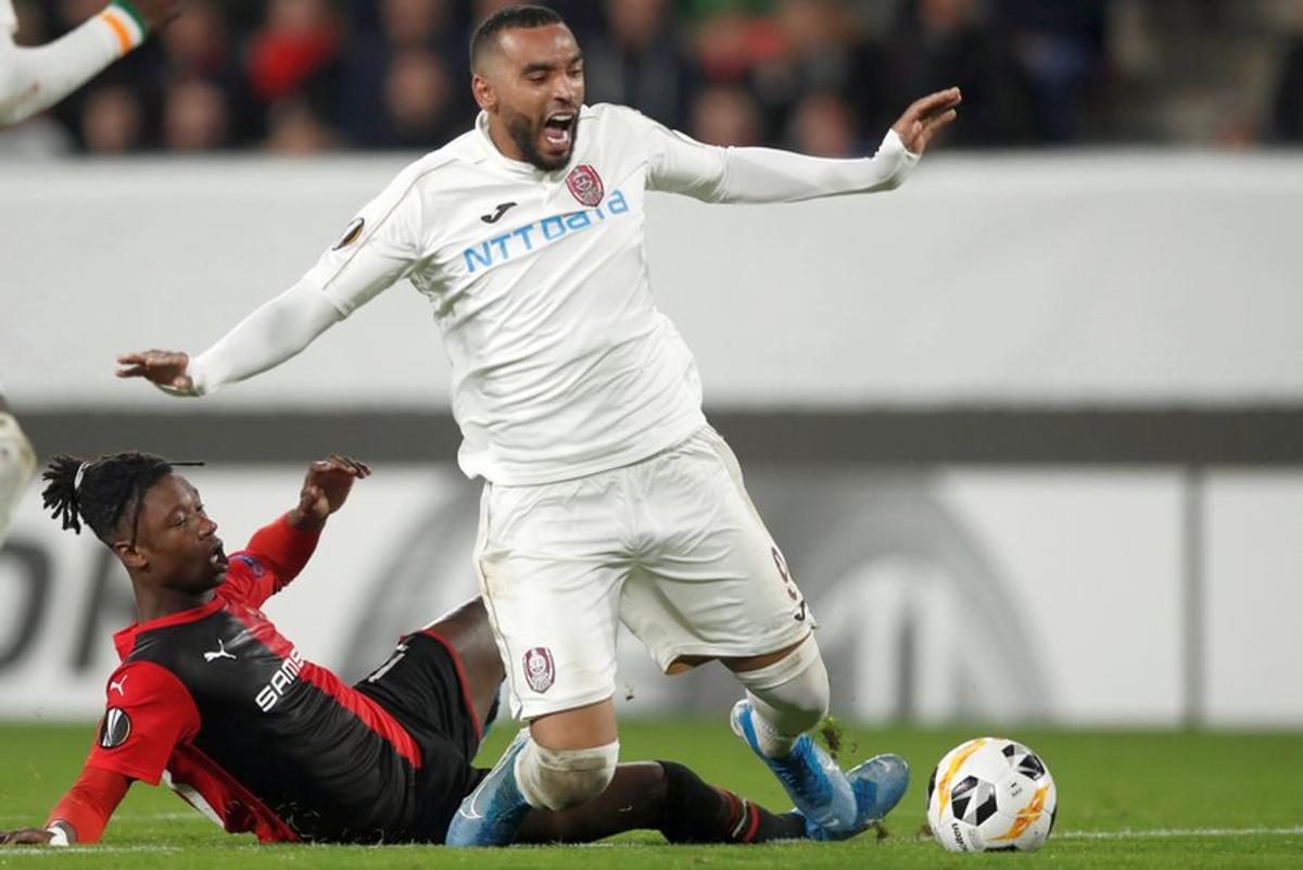 RENNES - CFR CLUJ 0-1// VIDEO + FOTO  CFR, victorie cu ochii vineți! Repriză secundă PENIBILĂ: echipa lui Dan Petrescu, incapabilă să domine o adversară rămasă în 8 oameni de câmp