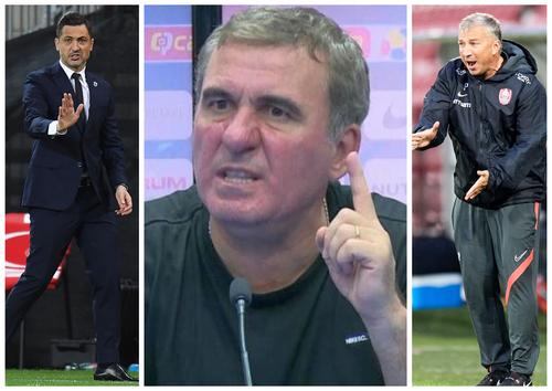 Mirel Rădoi, Gică Hagi, Dan Petrescu