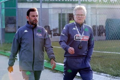 Ladislau Boloni (dreapta), antrenor Panathinaikos