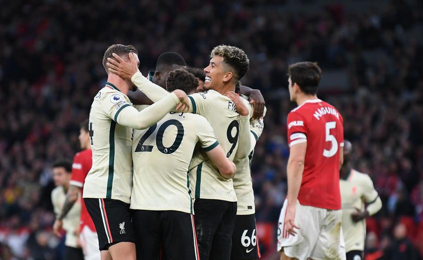 Manchester United și Liverpool se întâlnesc astăzi, de la ora 18:30, în derby-ul rundei cu numărul 9 din Premier League