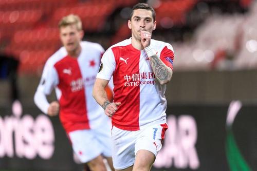 Nicolae Stanciu / Sursă foto: Twitter Slavia Praga