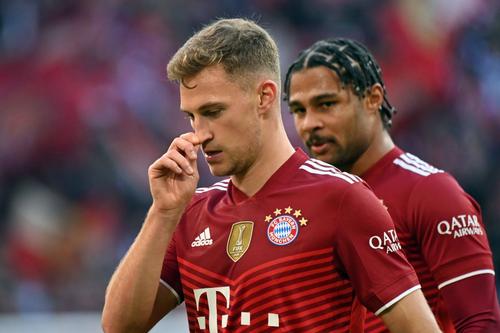 Joshua Kimmich, unul dintre cei 5 jucători ai lui Bayern nevaccinați, a oferit un milion de euro într-o campanie inițiată de el și Leon Goretzka, dar nu vrea să se vaccineze. Foto: Imago