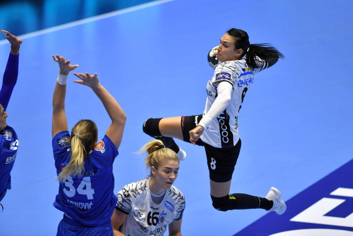 CSM București - Buducnost 30-22 » A treia victorie consecutivă în Liga Campionilor pentru „tigroaice”