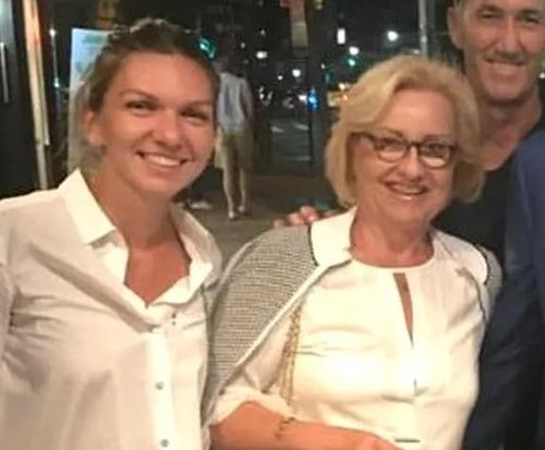 Simona Halep și Dana Safta
