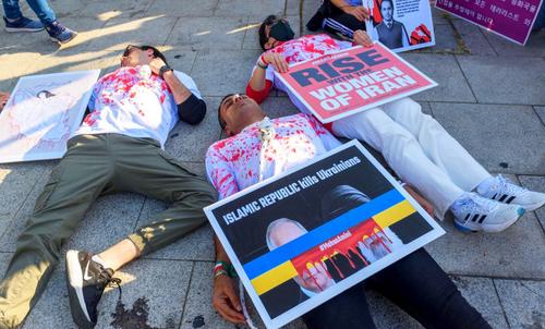 Protest împotriva celor din Iran, foto: Imago