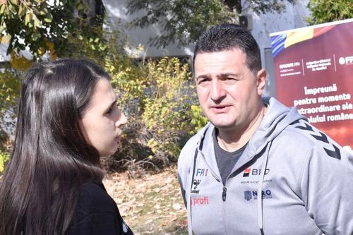 Florentin Pera (foto) pregătește Campionatul European de handbal // foto: Mihai Bocan