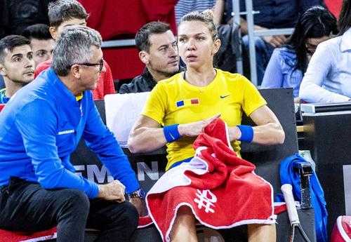 Simona Halep și Florin Segărceanu, foto: Imago