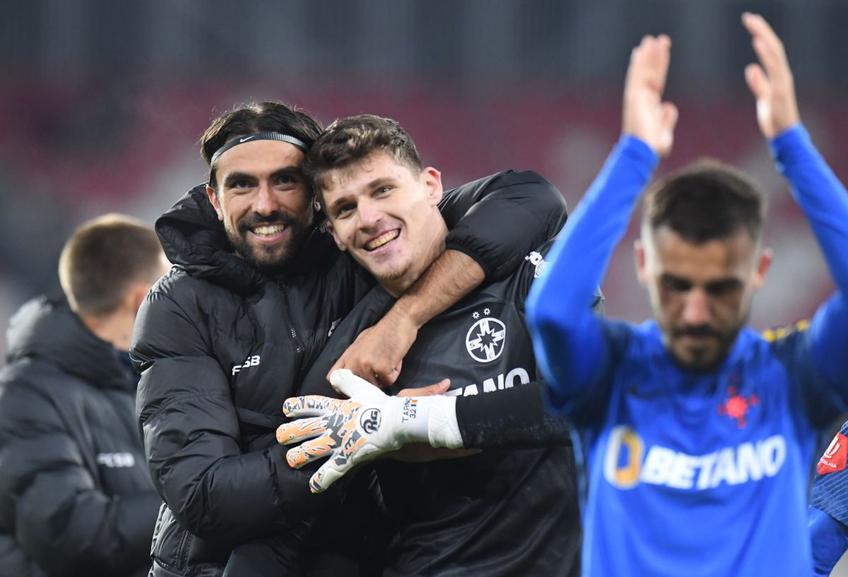 FCSB a câștigat deplasarea cu Sepsi Sf. Gheorghe, scor 1-0, și urcă pe loc de play-off în Liga 1. Ștefan Târnovanu (22 de ani) și Andrea Compagno (22 de ani) au fost eroii vicecampioanei.