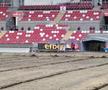 Imagini spectaculoase: stadionul de 14 milioane din SuperLigă aduce a câmp de luptă!