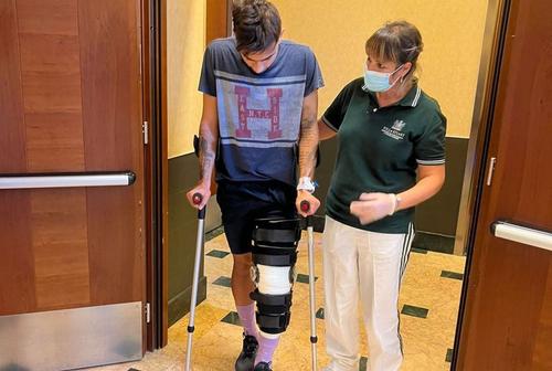 George Merloi (23 de ani), extrema dreapta a celor de la FC Voluntari, a acordat un interviu în care a vorbit despre accidentarea gravă suferită în luna august, în meciul câștigat de ilfoveni în fața Rapidului, scor 2-1, în runda cu numărul 4 din Liga 1.