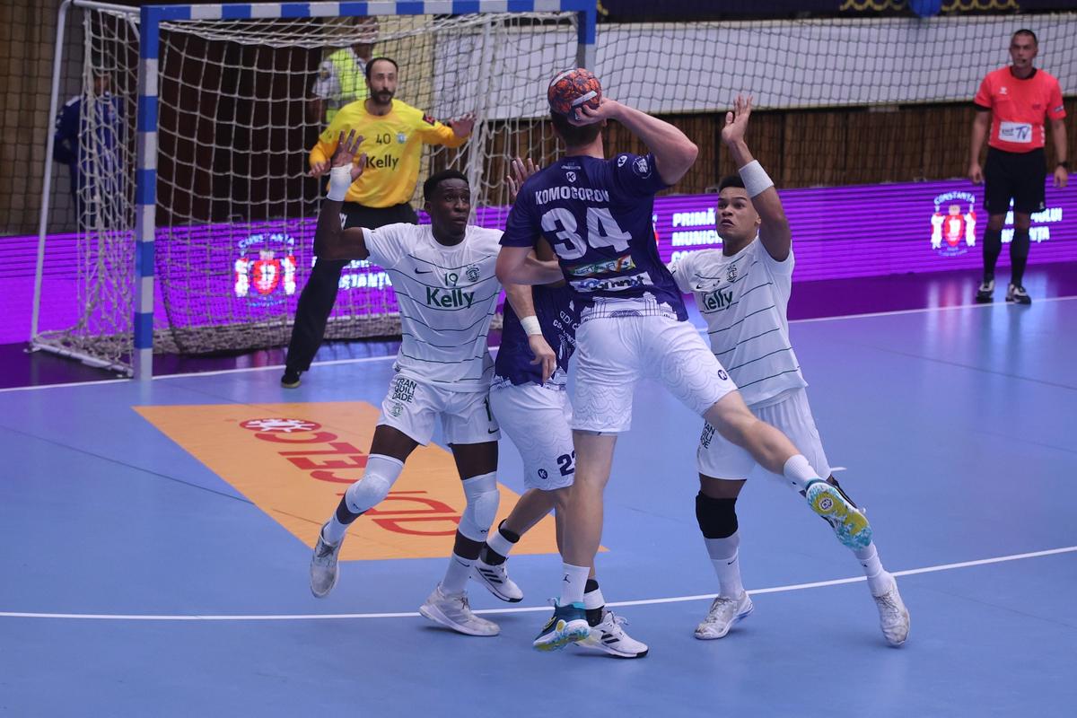 CSM Constanța, victorie mare cu Sporting în EHF European League