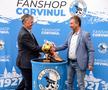 Suporterii Corvinului au venit în număr mare la prezentarea noului echipament și magazin