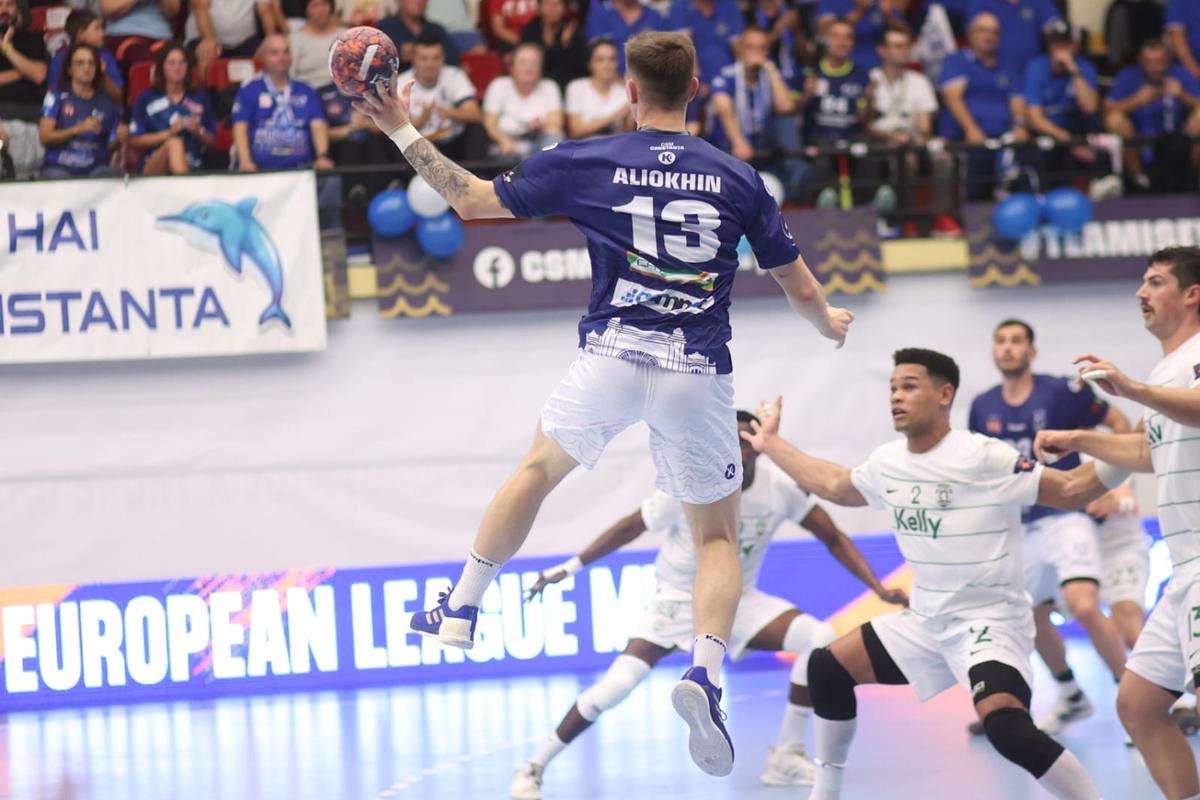 CSM Constanța, victorie mare cu Sporting în EHF European League