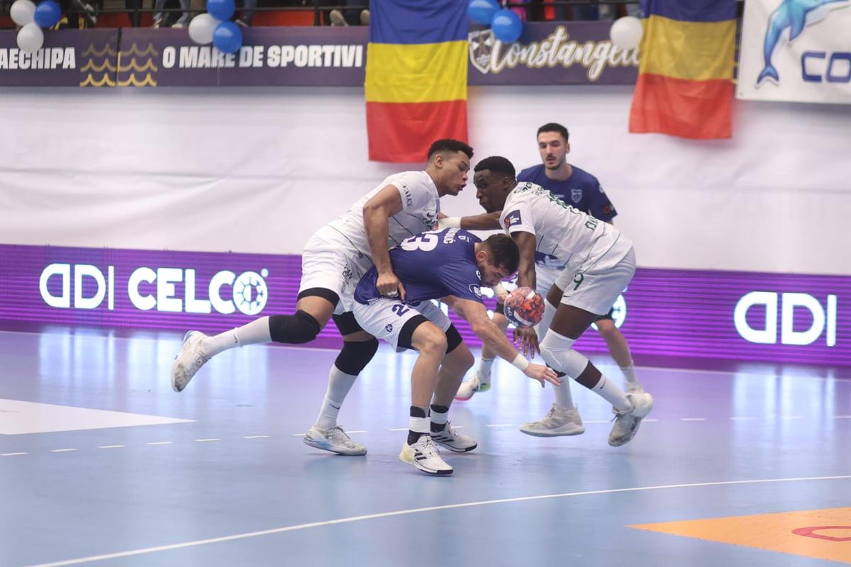 CSM Constanța, victorie mare cu Sporting în EHF European League