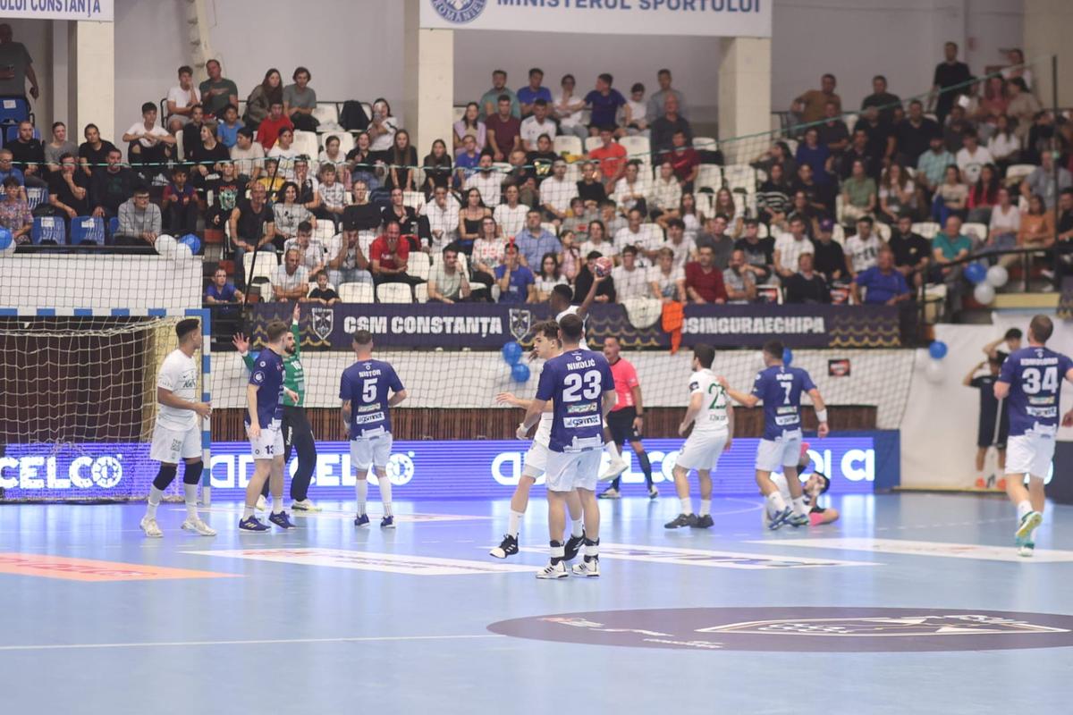 CSM Constanța, victorie mare cu Sporting în EHF European League