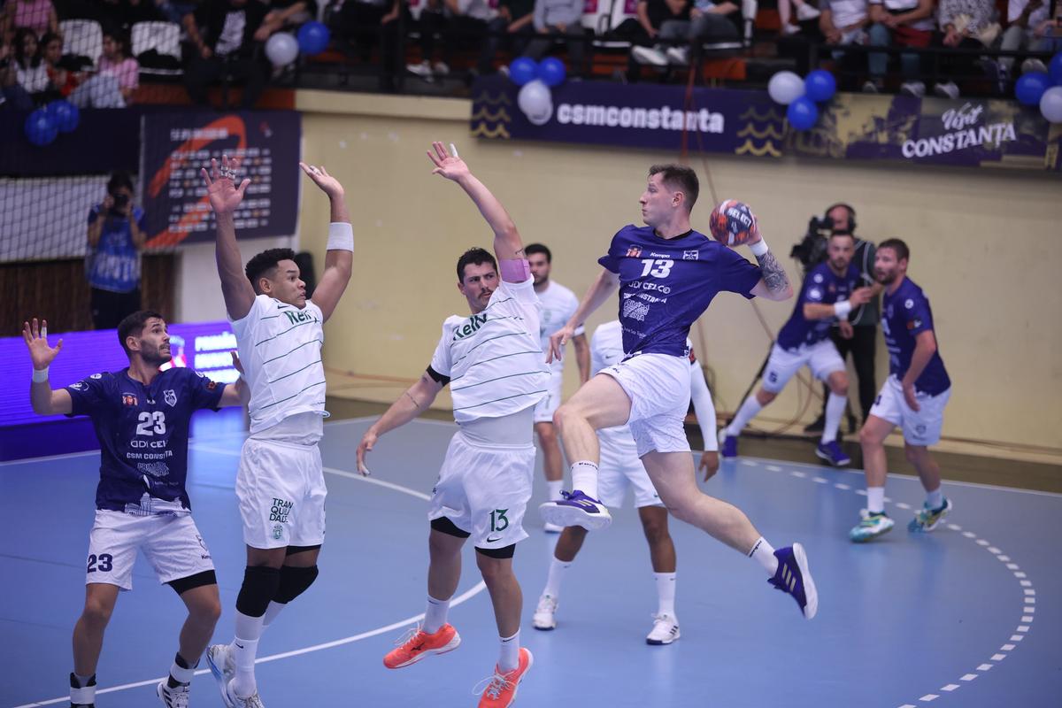 CSM Constanța, victorie mare contra lui Sporting în EHF European League » Ultimul minut a fost dramatic