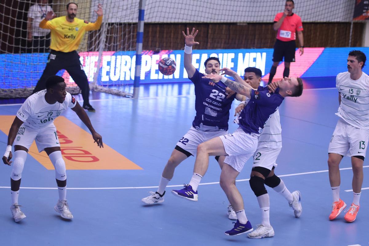 CSM Constanța, victorie mare cu Sporting în EHF European League