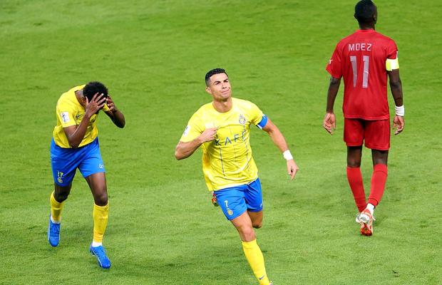 Cristiano Ronaldo e de neoprit! Dublă de senzație cu stângul în Liga Campionilor Asiei, într-un meci cu 7 goluri