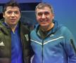 Giovanni Costantino, alături de „Regele” Hagi / Sursă foto: Facebook