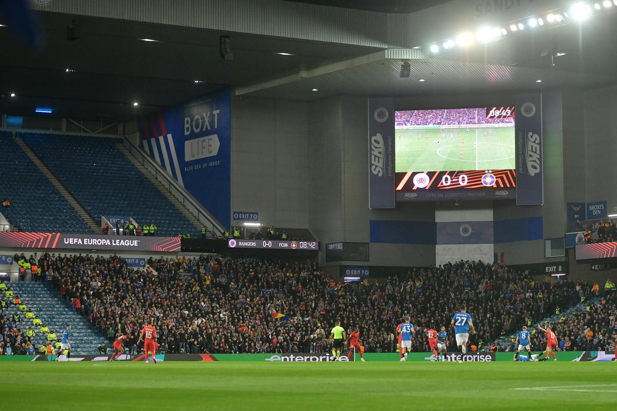 RANGERS - FCSB, imagini din meci
