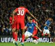 Ngezana în FCSB - Rangers, scor 0-4. Foto: Cristi Preda (GSP)