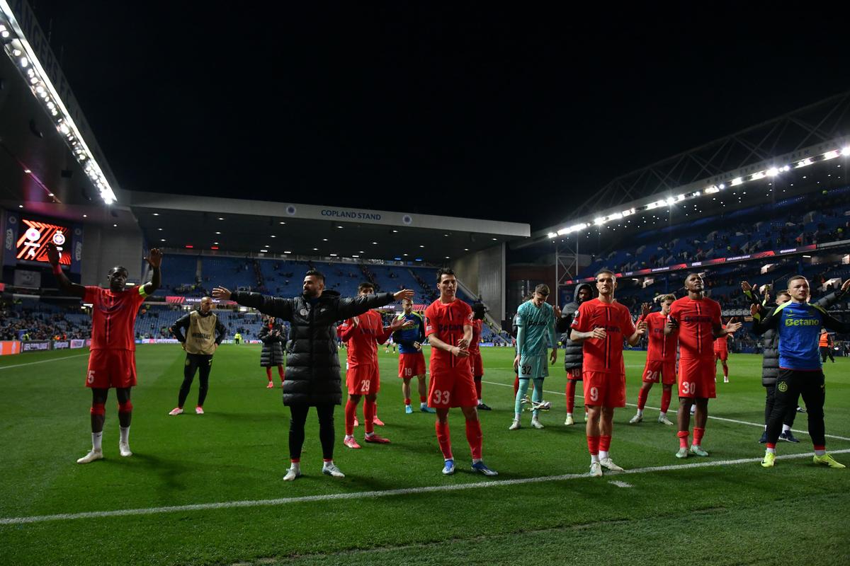Supercomputerul Opta a făcut toate calculele: ce șanse are FCSB să meargă mai departe în Europa League, după eșecul cu Rangers