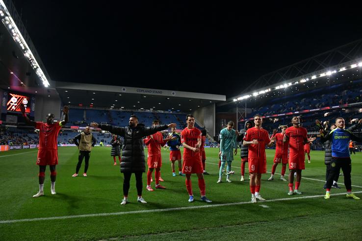 Dawa, Birligea, Radunovic și Ngezana, după Rangers - FCSB/ foto Cristi Preda (GSP)