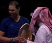 Racheta de aur primită de Rafael Nadal la Riad costă o avere