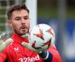 Antrenament lui Rangers înaintea partidei cu FCSB din Europa League. Foto: Rangers FC