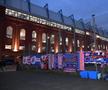 Rangers - FCSB » Imagini de la sosirea la stadion a roș-albaștrilor