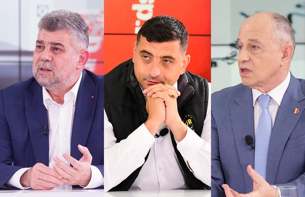 Sondaj INSCOP la comanda Libertatea. Cum arată lupta pentru alegerile prezidențiale: Marcel Ciolacu, George Simion și Mircea Geoană, pe primele locuri