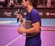 Racheta de aur primită de Rafael Nadal la Riad costă o avere