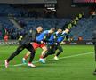 Daniel Popa, Vali Cretu și Pantiru, înainte de Rangers - FCSB/ foto Cristi Preda (GSP)