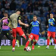 Marius Ștefănescu, înainte de Rangers - FCSB/ foto Cristi Preda (GSP)