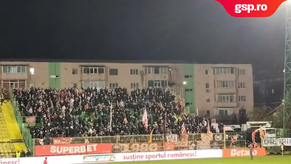 Conflict în galeria lui Dinamo la meciul cu FC Argeș